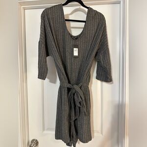 City Chic Women's Plus Size Ella Romper Deep V-Neck Relaxed Fit